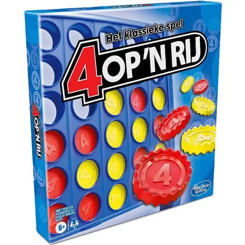 Hasbro Connect Four feestspel - 2 spelers, Nederlandse taal