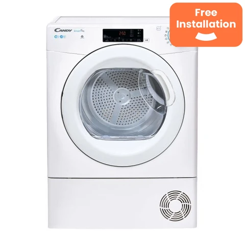 CANDY CSOEC10TG-80 Smart Pro Condenser Tumble Dryer 10kg - White - B Rated
