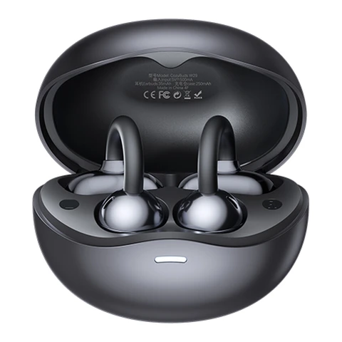 REMAX Cozybuds W29 Clip-On Wireless Earbuds - Black