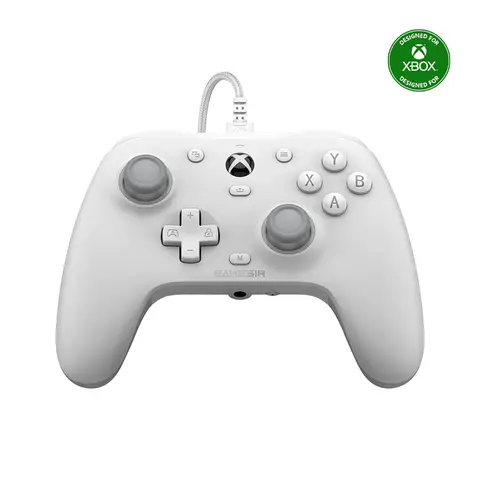 GameSir G7 HE kabelgebundener Controller, offiziell lizenziert für Xbox Series X|S, Xbox One, Windows 10|11, PC, Spielcontroller mit Hall-Effekt-Sticks (weiß) für Xbox Series X/S, Xbox One, Win10/Win11
