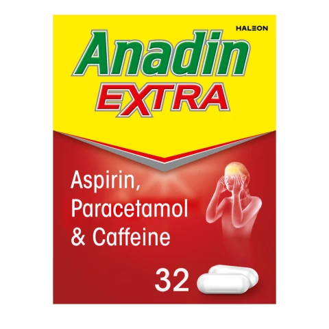 Anadin Painkiller Caplets Extra 32s 