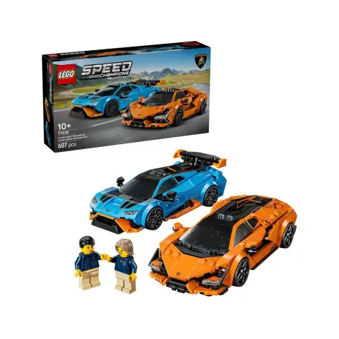 LEGO Speed Champions 77238 Lamborghini Revuelto & Lamborghini Huracán STO