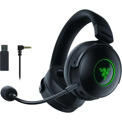 Razer Kraken V3 Pro: Kabelloses Gaming-Headset mit HyperSense haptischem Feedback