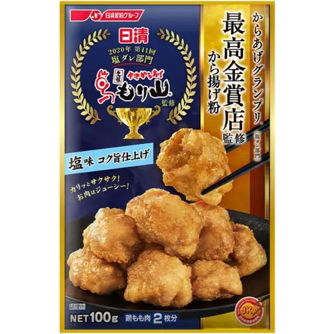 NISSIN Gold Award Fried Chicken Powder Salty Flavor 100g/Pack