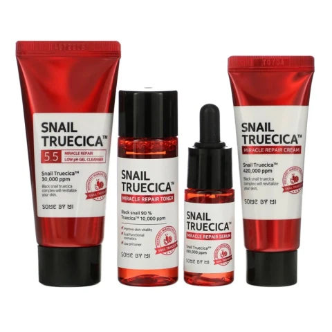 Some By Mi Snail Truecica Miracle Repair Starterkit Travel Sizes Gift Box