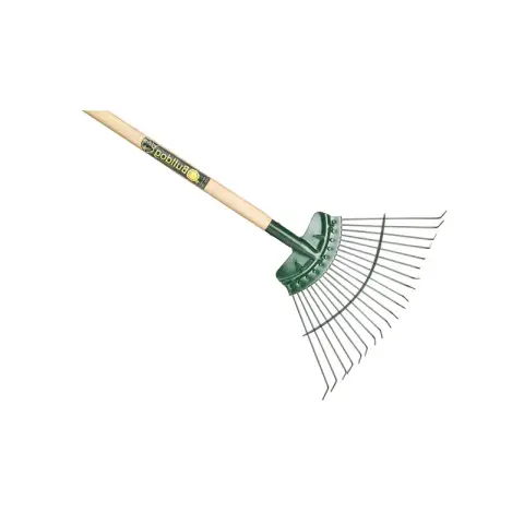 Bulldog Wood Handle Springbok Rake