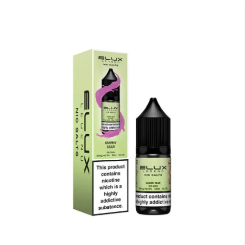 Elux Legend Nic Salt E-liquid Gummy Bear 20mg