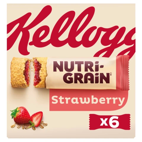 Kellogg's Strawberry Nutri Grain Bars 6x37g