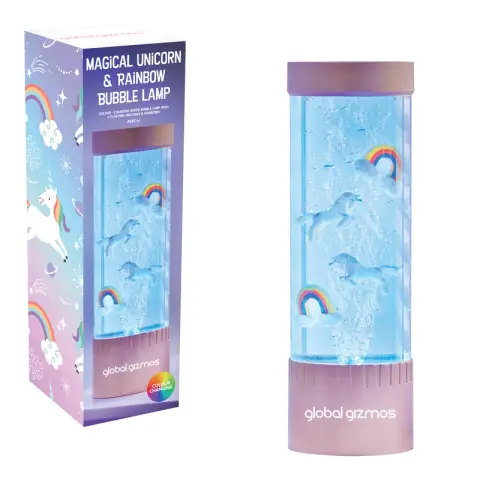 32cm Magical Bubble Lamp - Rose Gold