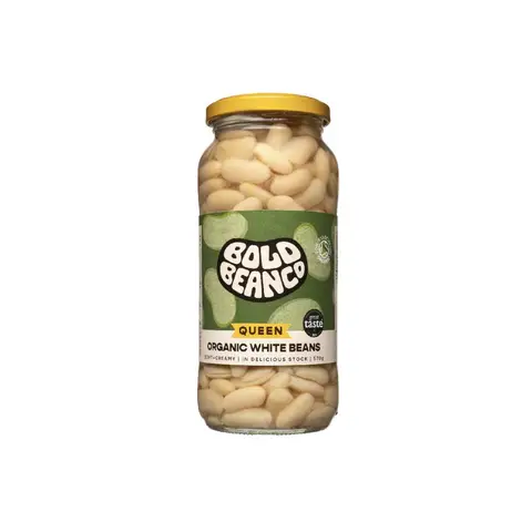 Bold Bean Co Organic White Beans 570g