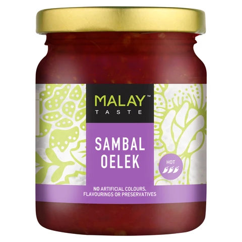 Malay Taste Sambal Oelek 185g