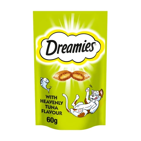 Dreamies Cat Treat Biscuits with Tuna Flavour 60g