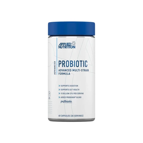 Applied Nutrition Probiotic Multi Strain Gut Health 10 Billion CFU Vegan Digestive Support Capsules - 60 Capsules