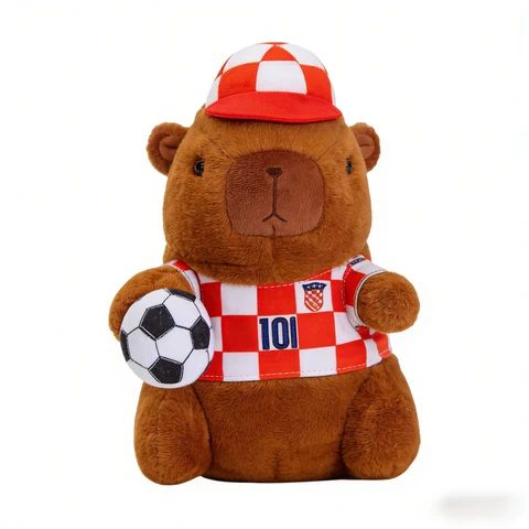 Playmobile - Jouets - Peluches - 82922 - Capybara de football - 21 cm - 20