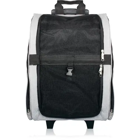 2IN1 Hunde Katzen Trolley Rucksack Haustier Tasche Transport Box Tragetasche