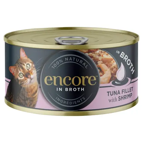 Encore Tuna Fillet with Shrimp in Broth 70g