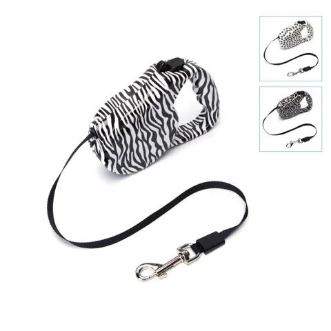 NOBLEZA automatische Hundeleine für Hunde bis 20 kg, 3 m zufällige Farbe