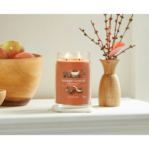 Yankee Candle Signature Jar Cinnamon Stick 567g