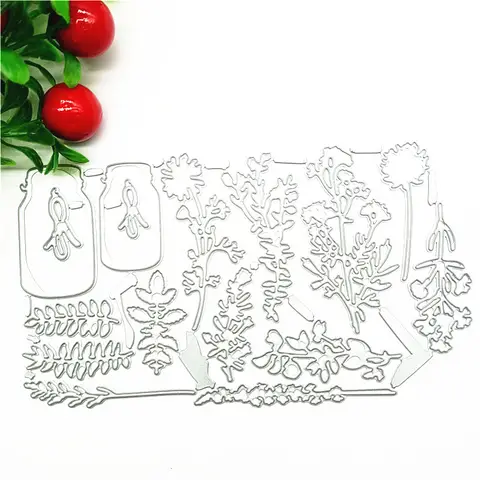 Metal Die Border Cutting Dies Cut Stencils for Scrapbooking Photo Album Decorative Embossing Paper Dies for Card Making Template