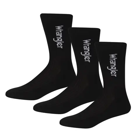 WRANGLER sport sokken Rogers zwart maat 38-42