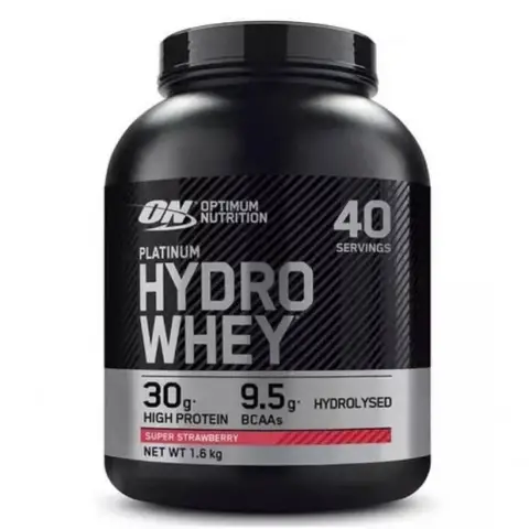 Optimum Nutrition Platinum Hydrowhey saveur fraise suprême - 1,6 kg
