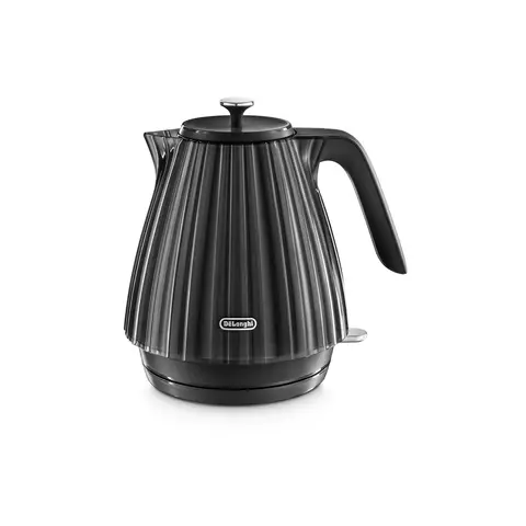 De'Longhi Ballerina 1.7L Kettle, Rapid Boil, Furnace Black - KBD3001.BK