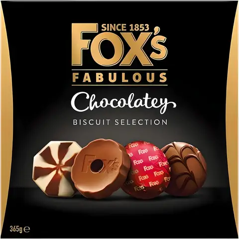 Fox's Chocolatey Biscuit Selection Carton 365g