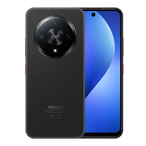 MEIZU Mblu22 Pro Smartphone MediaTek Helio G81 6,79″ FHD 120 Hz Bildwiederholfrequenz 50 Millionen Pixel Ultra High Definition Kamerasystem 18 W Schnellladung 5000 mAh Hochkapazitätsakku-CIS 8+256 GB Titan Schwarz MP NFC
