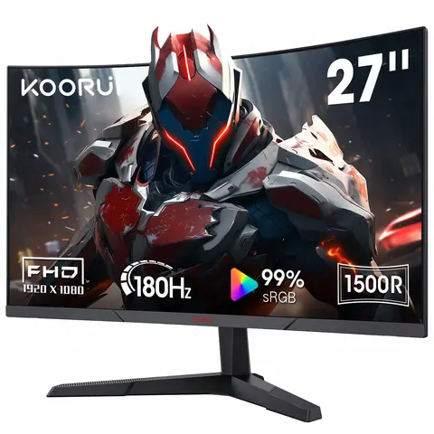 Koorui 27E6CA 27" FHD 180Hz Curved Gaming Monitor