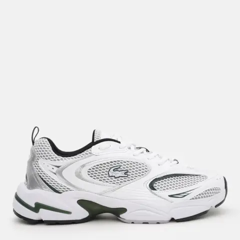 LACOSTE  STORM 96 2K 125 5 SMA WHT/DK GRN  43