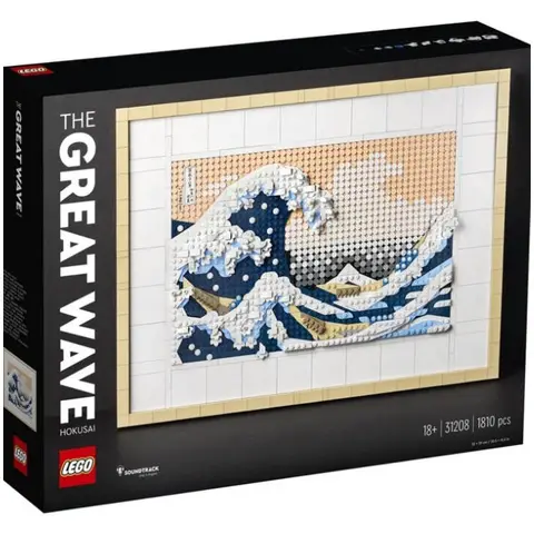 Lego 31208 Wall Art Hokusai The Great Wave