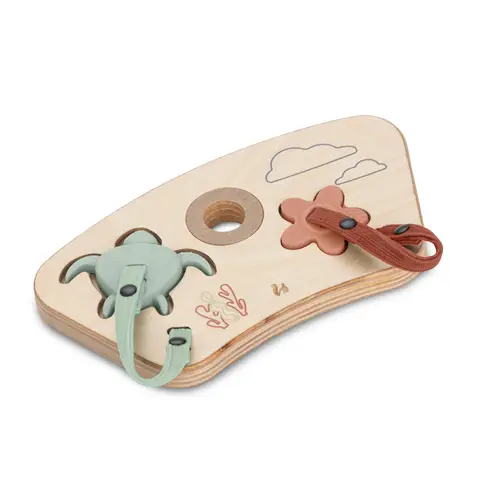 Hauck Play Tray Play Puzzling S - for High Chair Alpha+, Beta+ & Arketa - Turtle & Flower