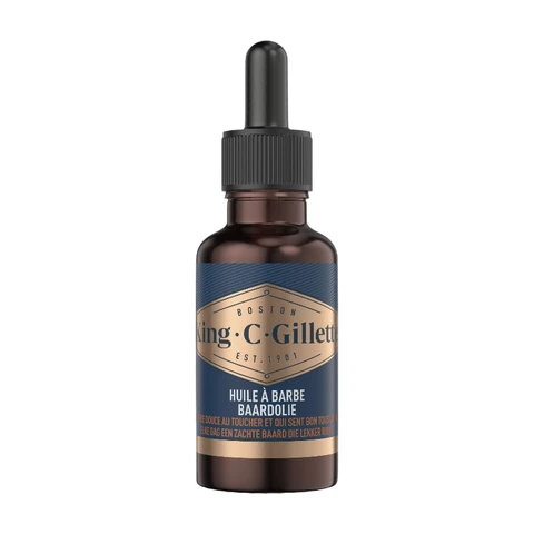 KING C. GILLETTE - Huile De Barbe Nourrissante - 30ml