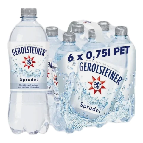 GEROLSTEINER Sprudel 6x0,75L
