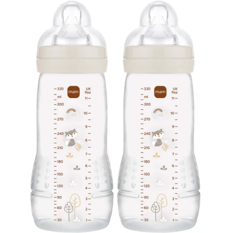 MAM Easy Active Baby Bottles 330ml - 2pk unisex