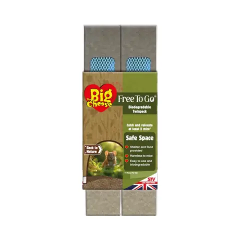 Big Cheese Biodegradable Mouse Traps