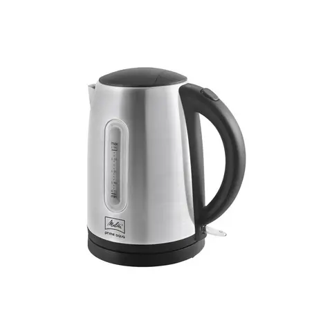 Melitta Prime Aqua Wasserkocher, Edelstahl, 1,7 L, 2200 W, 1018-02 & WMF Bueno Edition Toaster, Edelstahl