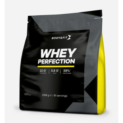 Body&Fit Whey Perfection Vanille Milkshake 2,26 kg (81 shakes)