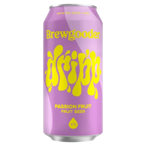 Brewgooder Dripp Passionfruit Fruit Beer 440ml