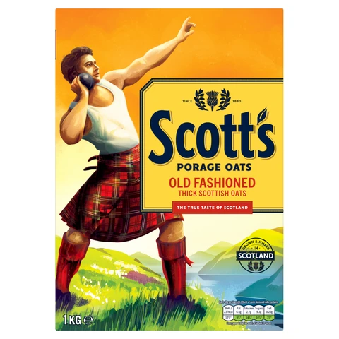 Scotts Porage Oats Old Fashioned Porridge Oats 1kg