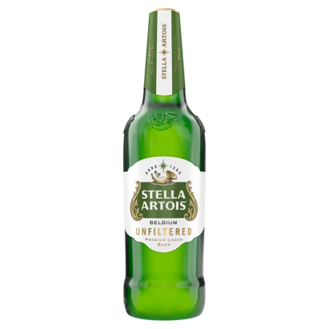 Stella Artois Unfiltered 620ml (Abv 5%)