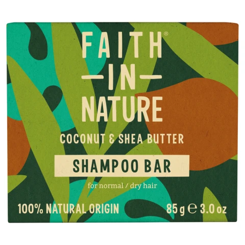 Faith in Nature Coconut & Shea Butter Shampoo Bar 85g