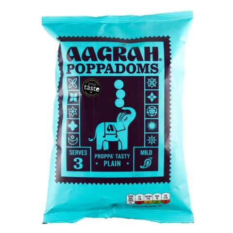 Aagrah - Poppadoms - 60g
