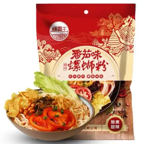 Luo Ba Wang Luosi Noodle - Tomato Flavour 306g 螺霸王螺蛳粉-番茄味