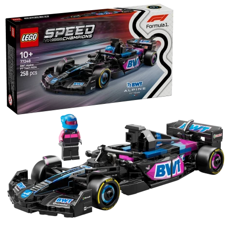 LEGO Speed Champions 77248 BWT Alpine F1 Team A524 Race Car Set