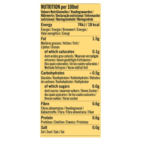 Rude Health - No Sugars Almond Drink - 6 x 1l