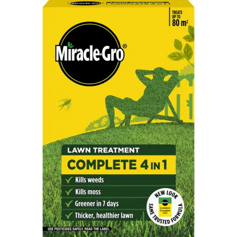 Miracle Gro Complete 4 in 1 Lawn Treatment 80m2