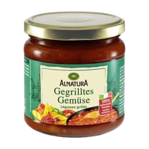 Alnatura Bio Tomatensauce Gegrilltes Gemüse 350 ml