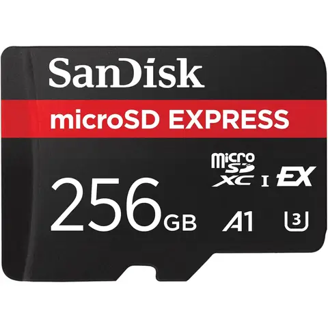 SANDISK Express microSD Card， 256GB