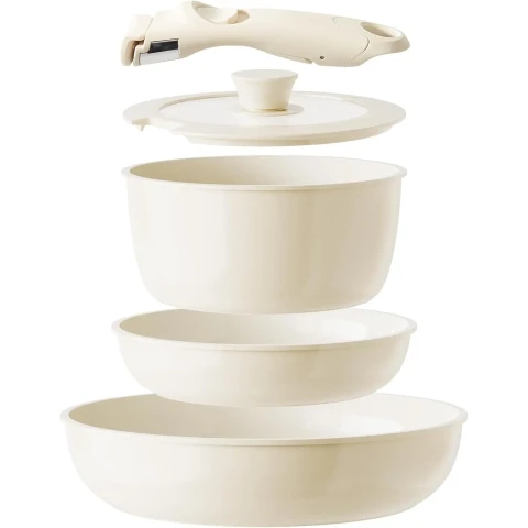 RedChef Ceramic Cookware Set 5 Pieces